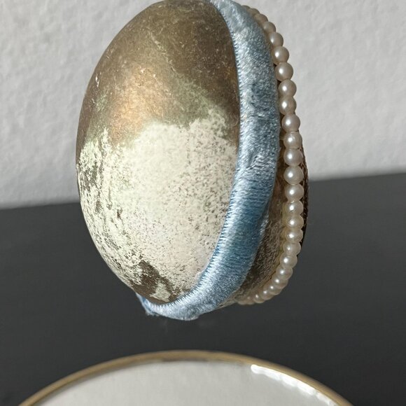 Vintage Christmas Egg Diorama Ornaments // Set of 2 // Real Eggs - Picture 11 of 11